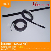 china rubber magnet strip adhesive coated rubber strip for sale